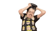 putting on vr ricky berwick wearing vr getting ready ready