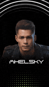 a picture of a man with the name mhelsky