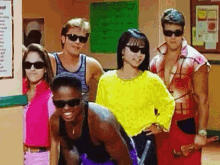 When The Whole Squad Flexin GIF - Power Ranger Classic Old GIFs