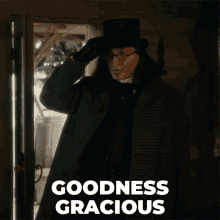 Goodness Gracious Tom Sawyer GIF - Goodness Gracious Tom Sawyer Murdoch Mysteries GIFs