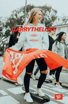 Carry The Love Circuit Riders GIF - Carry The Love Circuit Riders Flag GIFs