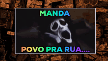 bolsonaro manda povo pra rua so gripizinha ghost