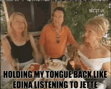 Tongue Holdingback GIF - Tongue Holdingback Edinapop GIFs