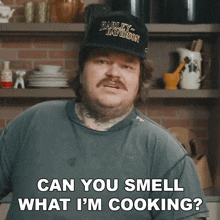 Can You Smell What I'M Cooking Matty Matheson GIF - Can You Smell What I'M Cooking Matty Matheson Cookin Somethin GIFs