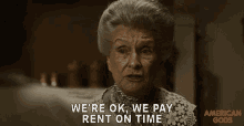 Were Ok We Pay The Rent On Time Zorya Vechernyaya GIF - Were Ok We Pay The Rent On Time Zorya Vechernyaya American Gods GIFs