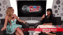 Natalia Says Hello GIF - Natalia Kills Hello Wave GIFs