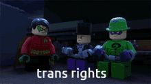 Lego Robin Says Trans Rights GIF - Lego Robin Says Trans Rights GIFs