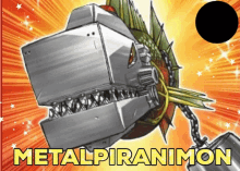 Digimon Metalpiranimon GIF - Digimon Metalpiranimon T1n GIFs
