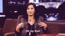 Omg Oh My God GIF - Omg Oh My God Demi Lovato GIFs