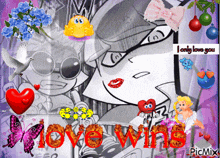 a collage of pictures with the words i only love you in the corner