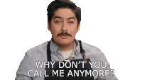 Why Dont You Call Me Anymore Victor Nevárez Sticker - Why Dont You Call Me Anymore Victor Nevárez Internet Shaquille Stickers