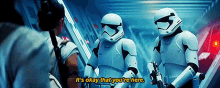 Star Wars First Order Stormtroopers GIF - Star Wars First Order Stormtroopers Its Okay That Youre Here GIFs