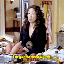 Greys Anatomy Cristina Yang GIF - Greys Anatomy Cristina Yang Im Gonna Need Liquor GIFs