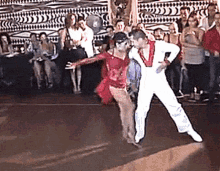 Disco Dancing Twirl Skirt GIF