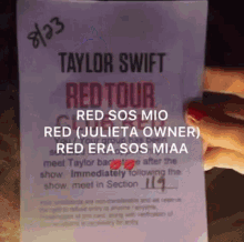 Red De Juli Red Taylor Swift GIF - Red De Juli Red Taylor Swift Taylor Swift GIFs