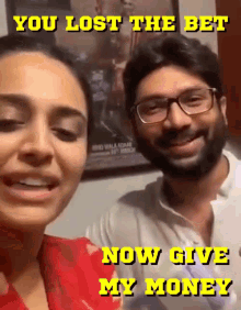 You Lost The Bet Give Me My Money GIF - You Lost The Bet Give Me My Money Jignesh Mevani GIFs
