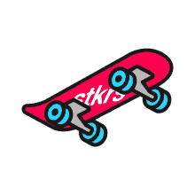 skateboard stkrs