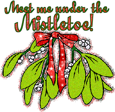 Meet Me Under The Mistletoe Sticker - Meet Me Under The Mistletoe Mistletoe Stickers