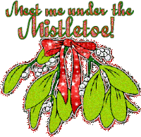 Meet Me Under The Mistletoe Sticker - Meet Me Under The Mistletoe Mistletoe Stickers