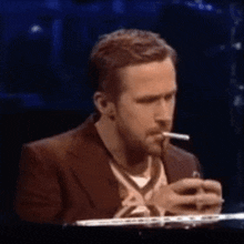 Cigarette Gosling GIF - Cigarette Gosling GIFs