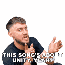 this songs about unity yeah casey frey wanka boi song its a song about unity this song is for unity