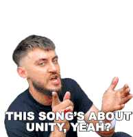 This Songs About Unity Yeah Casey Frey Sticker - This Songs About Unity Yeah Casey Frey Wanka Boi Song Stickers
