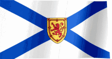 Nova Scotia Waving Flag GIF