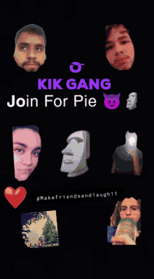 kik join for pie jc stonehead kik gang
