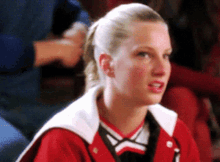 Glee Brittany Pierce GIF - Glee Brittany Pierce Staring GIFs