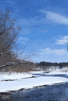 Snow Water GIF