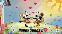 Happy Sunday Mickey Mouse GIF - Happy Sunday Mickey Mouse Minnie Mouse GIFs