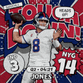 New York Giants (14) Vs. Indianapolis Colts (3) Second Quarter GIF - Nfl National Football League Football League GIFs