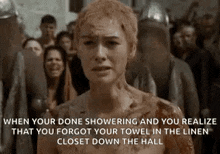 Shame Game Of Thrones GIF - Shame Game Of Thrones Cersei Lannister GIFs