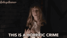This Is A Horiffic Crime Warning GIF - This Is A Horiffic Crime Warning Caution GIFs