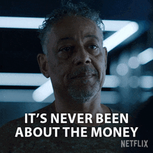 Its Never Been About The Money Leo Pap GIF - Its Never Been About The Money Leo Pap Giancarlo Esposito GIFs