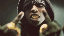 A$ap Rocky Gold Grill GIF - Grill Grillz Comme Des Fuck Down GIFs