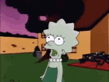 Lisa Simpson The Simpsons GIF - Lisa Simpson The Simpsons Fear GIFs