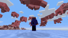 Pig Fly GIF - Pig Fly Minecraft GIFs
