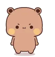 a cartoon teddy bear with chinese writing on it