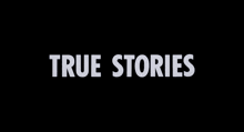 a black background with white text that reads " a film about a bunch of people in virgil texas "