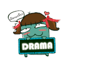 Pantip Drama Sticker - Pantip Drama Queen Stickers