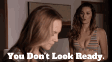 Station19 Carina Deluca GIF - Station19 Carina Deluca You Dont Look Ready GIFs