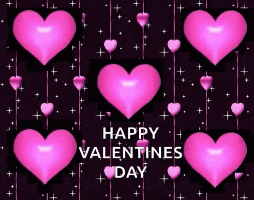 Happy Valentines Day Hearts GIF - Happy Valentines Day Hearts Sparkle -  Discover & Share GIFs