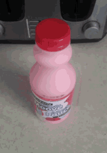 northumberland strawberry milk milk on the moove milk bottle of milk