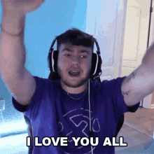 I Love You All Superevan GIF - I Love You All Superevan Ily GIFs
