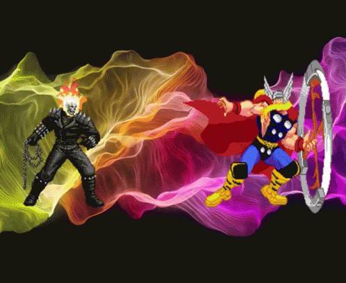 Cosmic Ghost Rider Animated Cover - GIF - Imgur