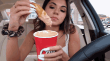 Raising Canes Steph Pappas GIF - Raising Canes Steph Pappas Chicken Fingers GIFs