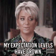 My Expectation Levels Have Grown Real Housewives Of New York GIF - My Expectation Levels Have Grown Real Housewives Of New York Rhony GIFs