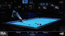 us open straight pool billy thorpe warren kiamco pool competition