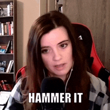 Meganleigh Hammer It GIF